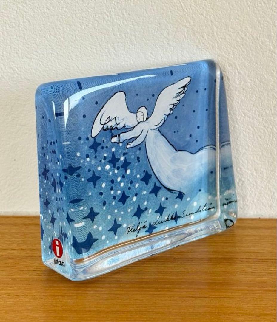  ヘルヤ ガラスカード \"Leikkivä enkeli\"