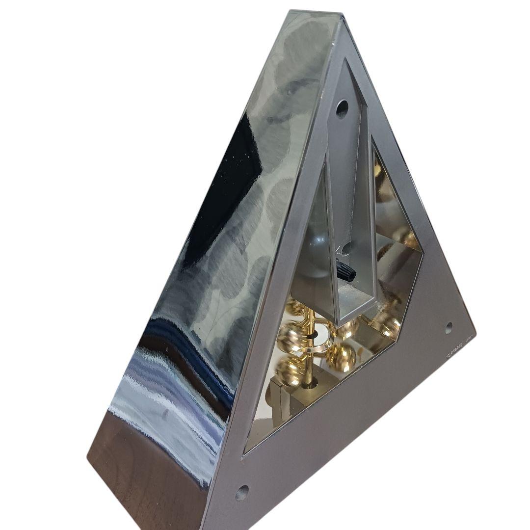 [美品]CITIZEN クォーツ置き時計 トライアングル