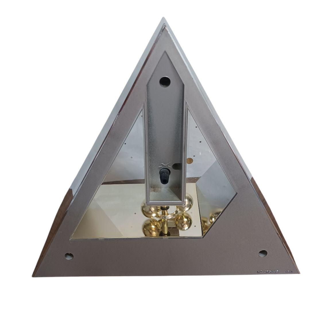 [美品]CITIZEN クォーツ置き時計 トライアングル