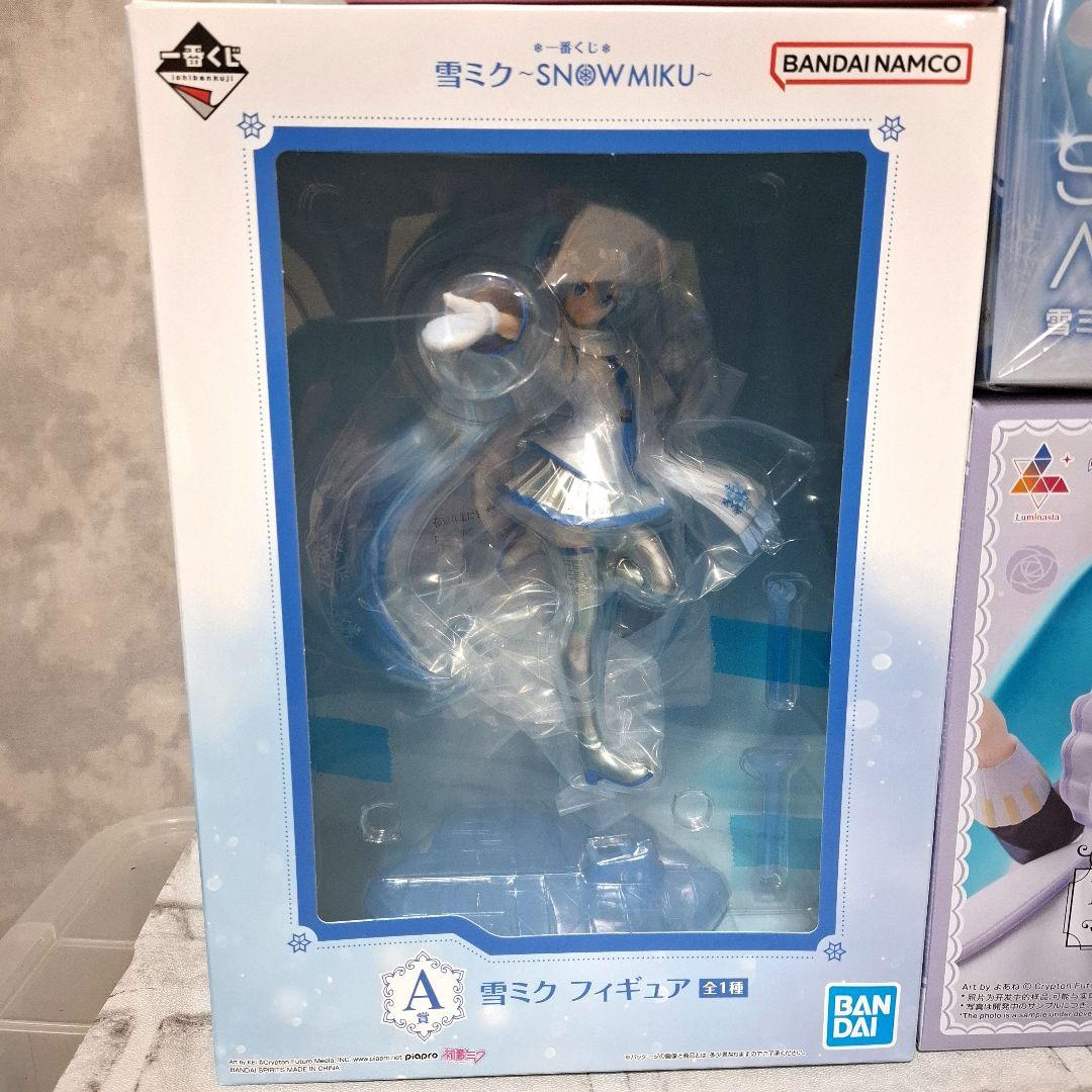 初音ミク フィギュア5点セット 未開封 まとめ売り 一番くじ 雪ミク 桜ミク 他