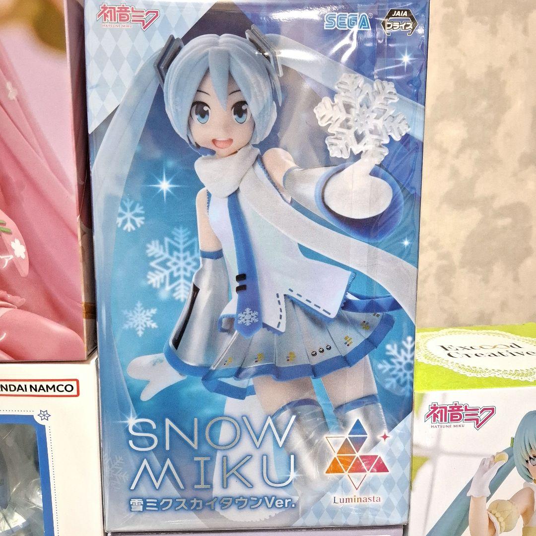 初音ミク フィギュア5点セット 未開封 まとめ売り 一番くじ 雪ミク 桜ミク 他