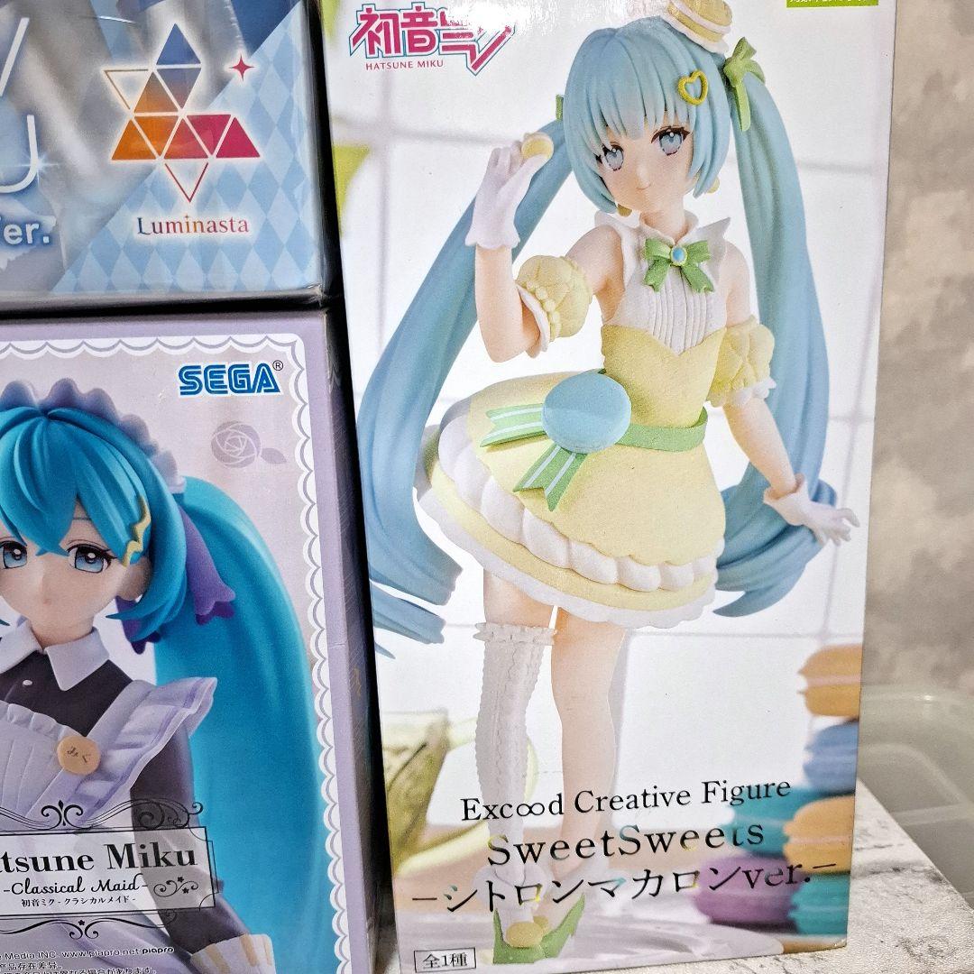 初音ミク フィギュア5点セット 未開封 まとめ売り 一番くじ 雪ミク 桜ミク 他