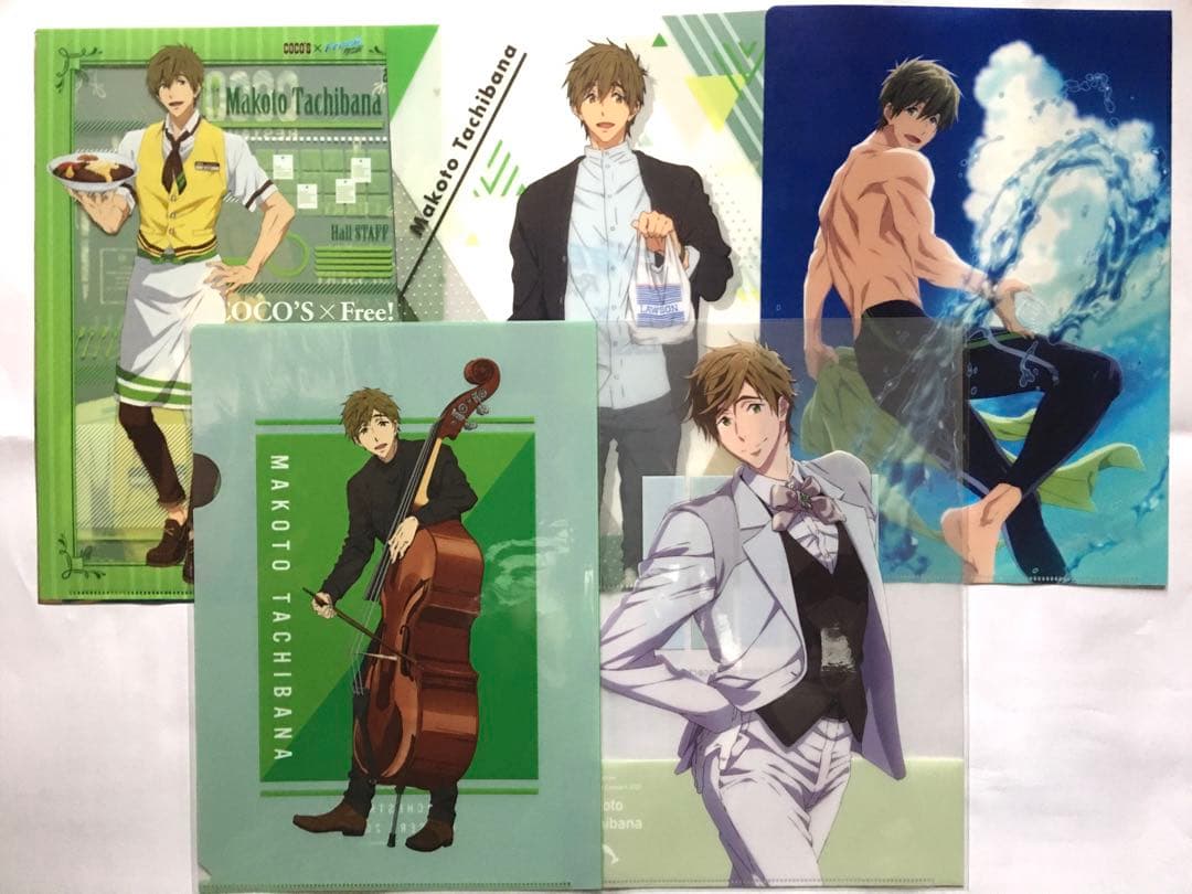 Free! 橘真琴　グッズまとめ売り　缶バッジ　アクスタ等　未開封有