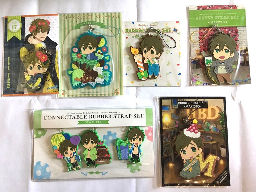 Free! 橘真琴　グッズまとめ売り　缶バッジ　アクスタ等　未開封有