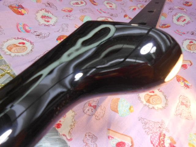 現品販売(送料無料)109.800円　沖縄三線専用　黒檀棹　希少な江戸ユナ―型