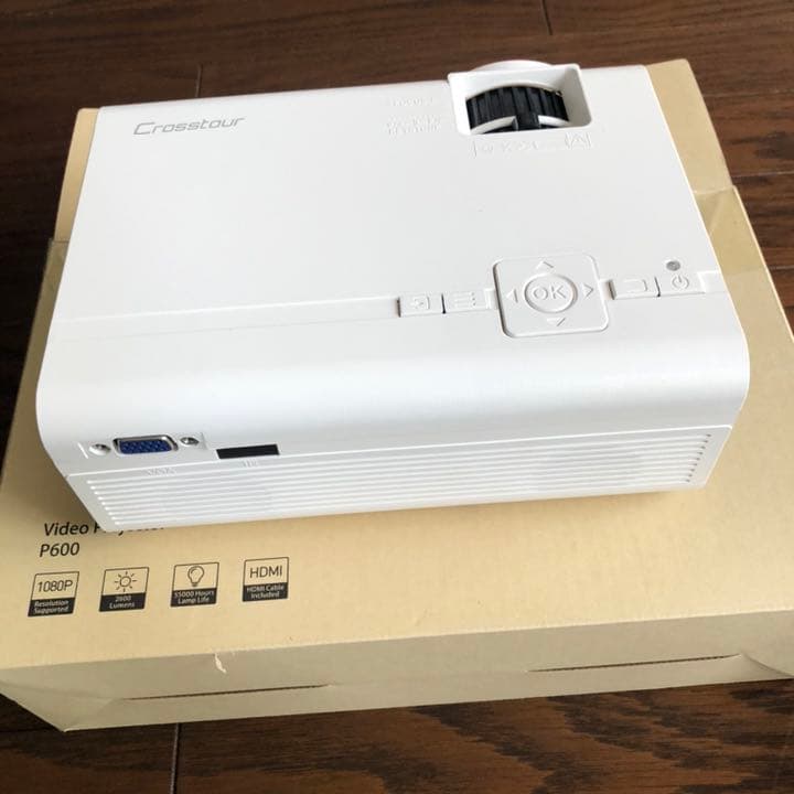 crosstour ビデオプロジェクター　P600 1080P