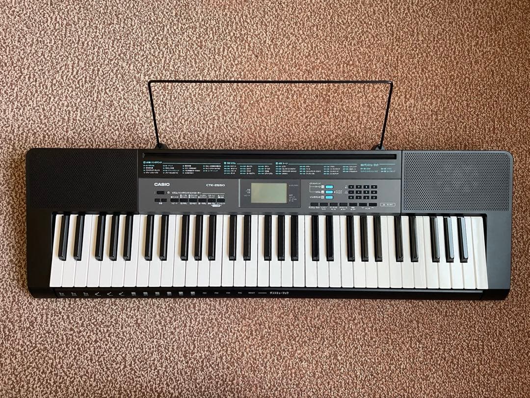 CASIO CTK-2550 ポータブルキーボード