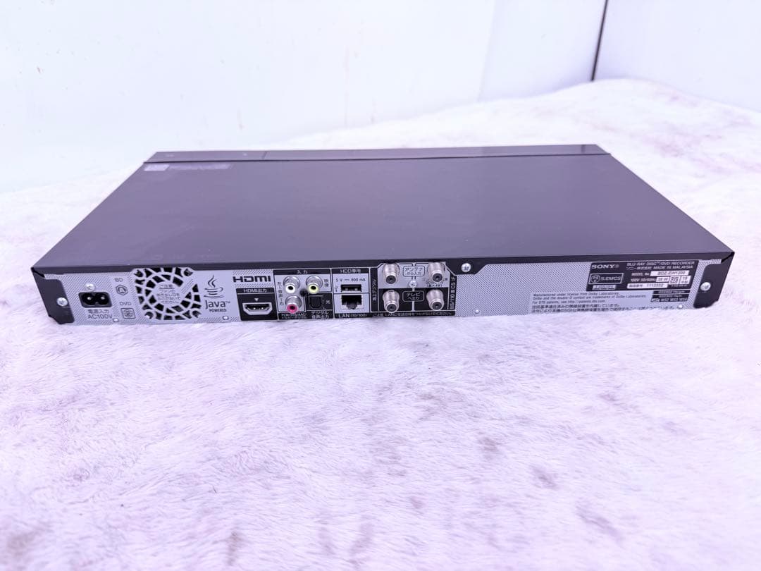 美品♪SONY BDZ-EW1200 1TB 2番組録画 WiFi 即視聴セット