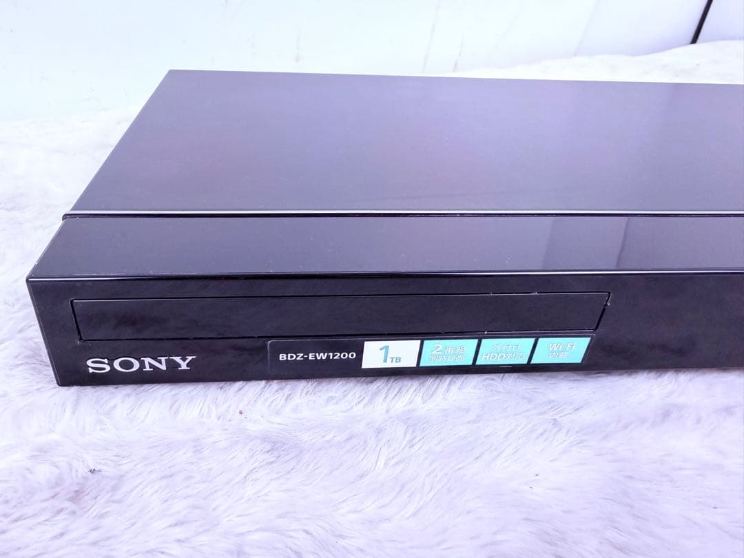 美品♪SONY BDZ-EW1200 1TB 2番組録画 WiFi 即視聴セット
