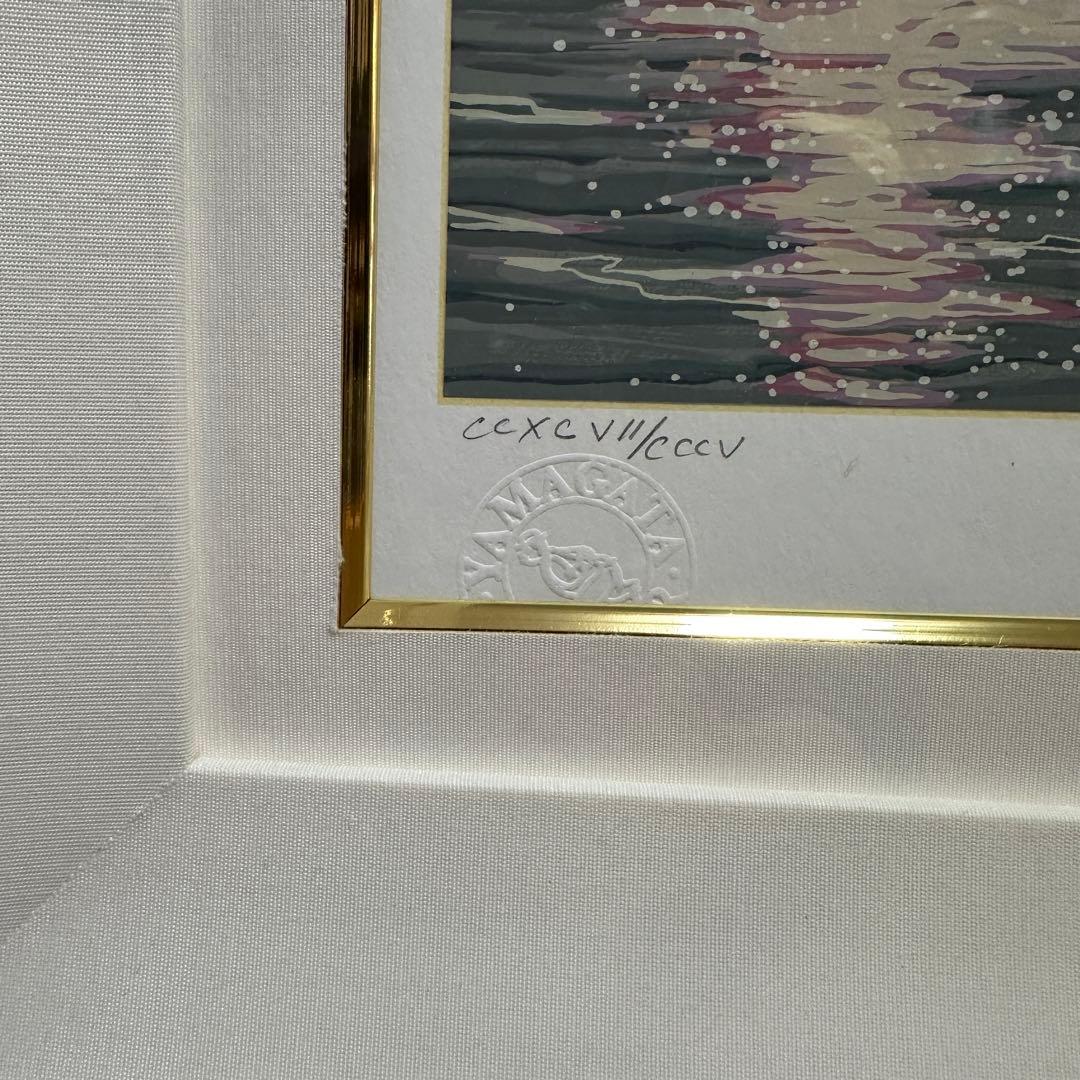 ヒロ・ヤマガタ　TOHOKU MY HEART　ジャック本物保証 額装 版画