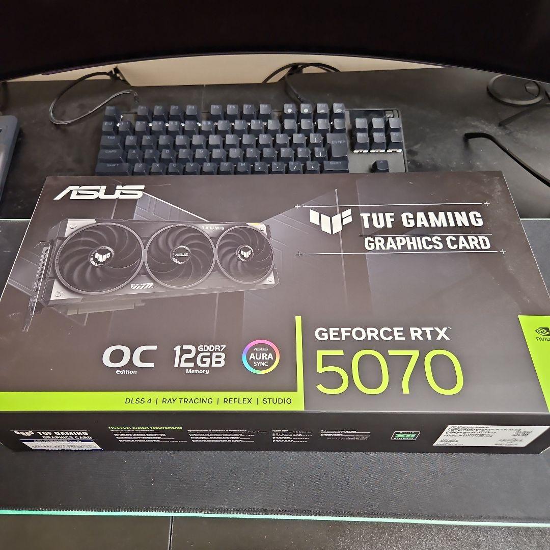 グラフィックボード・グラボ・ビデオカード TUF Gaming RTX 5070