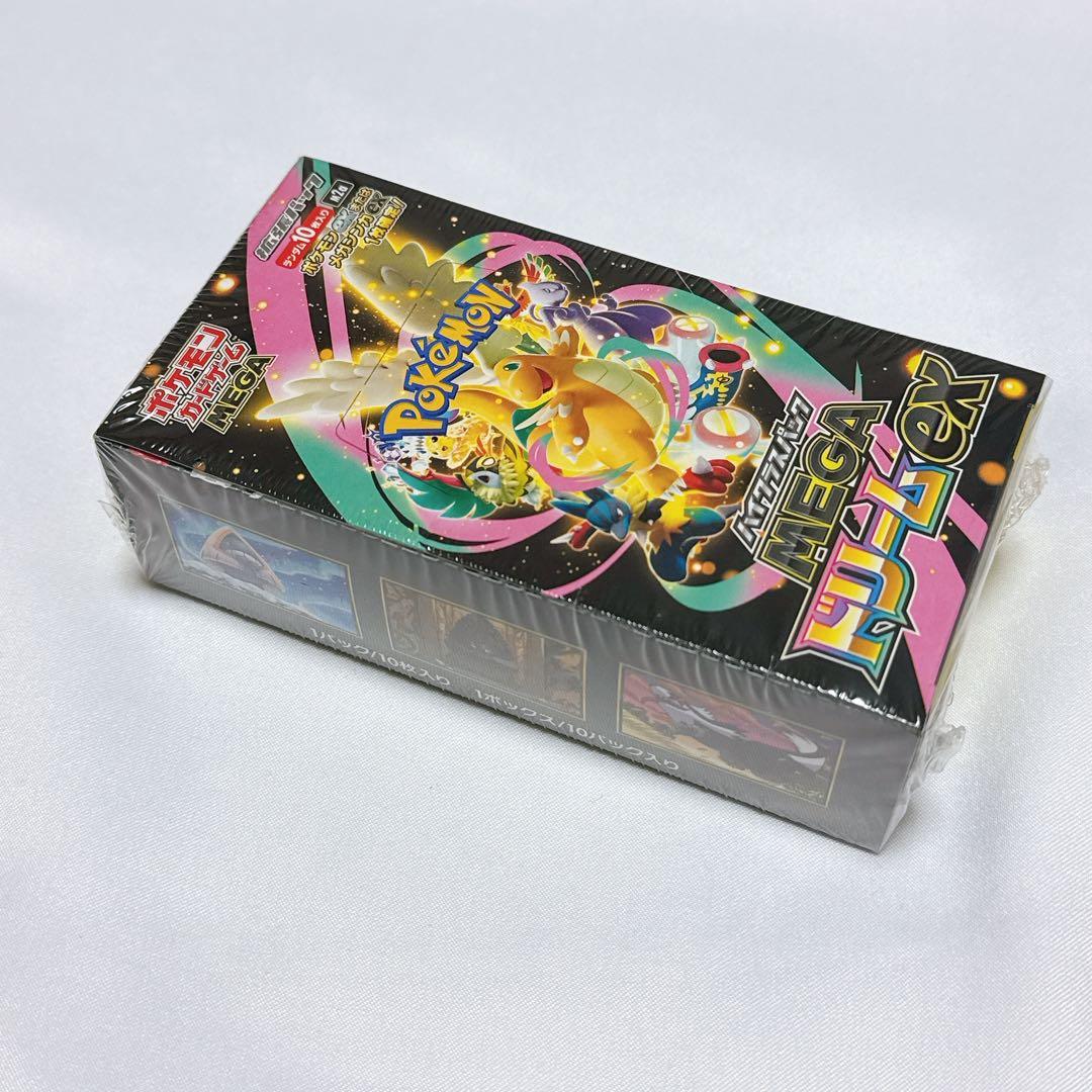 【未開封品】ポケモンカードゲーム MEGAドリームex シュリンク付き BOX