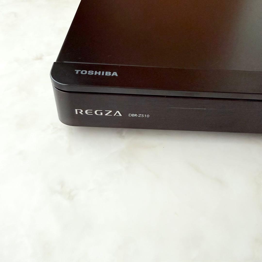 東芝 REGZA ブルーレイレコーダー DBR‑Z510／500GB／初期化済