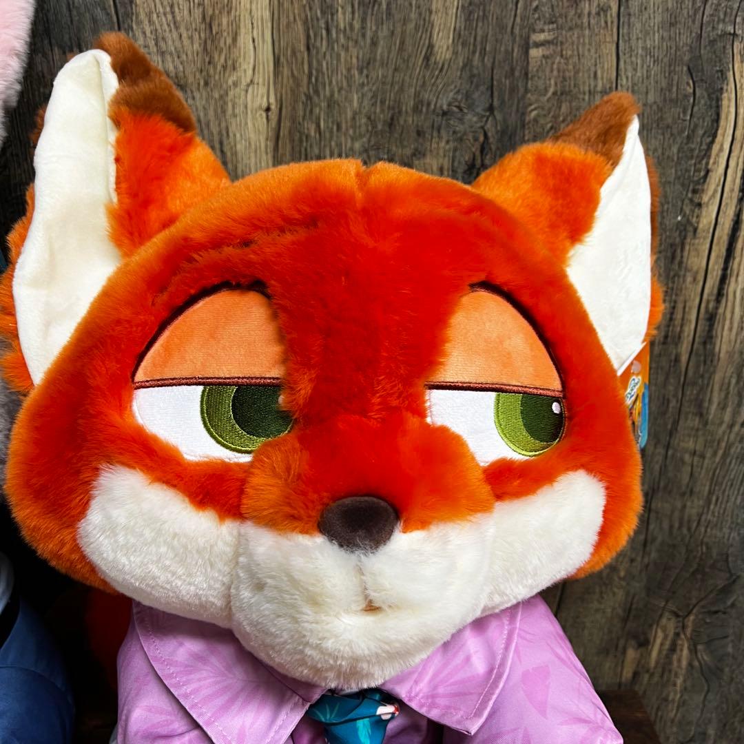 新品　ズートピア2　ニックとジュディのぬいぐるみ　コストコ
