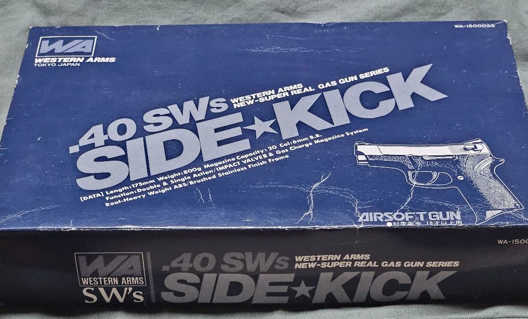 WESTERN ARMS .40 SWs SIDE☆KICK ガスガン