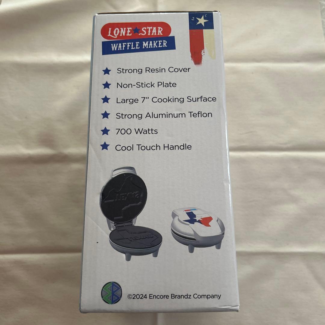 【ワッフルメーカー】テキサス州型