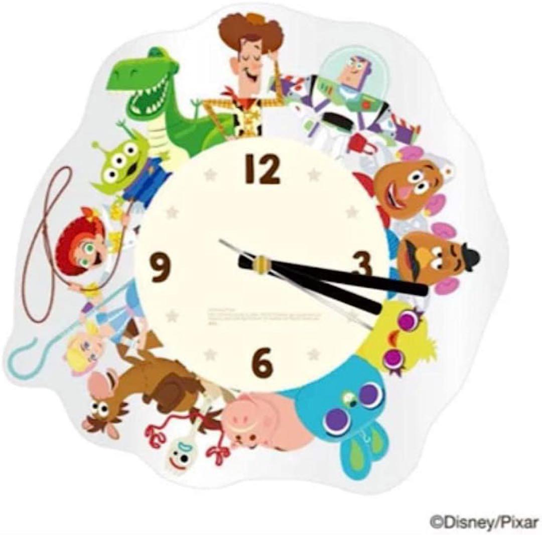 トイストーリー　toystory ピクサー　アクリルクロック　ディズニー