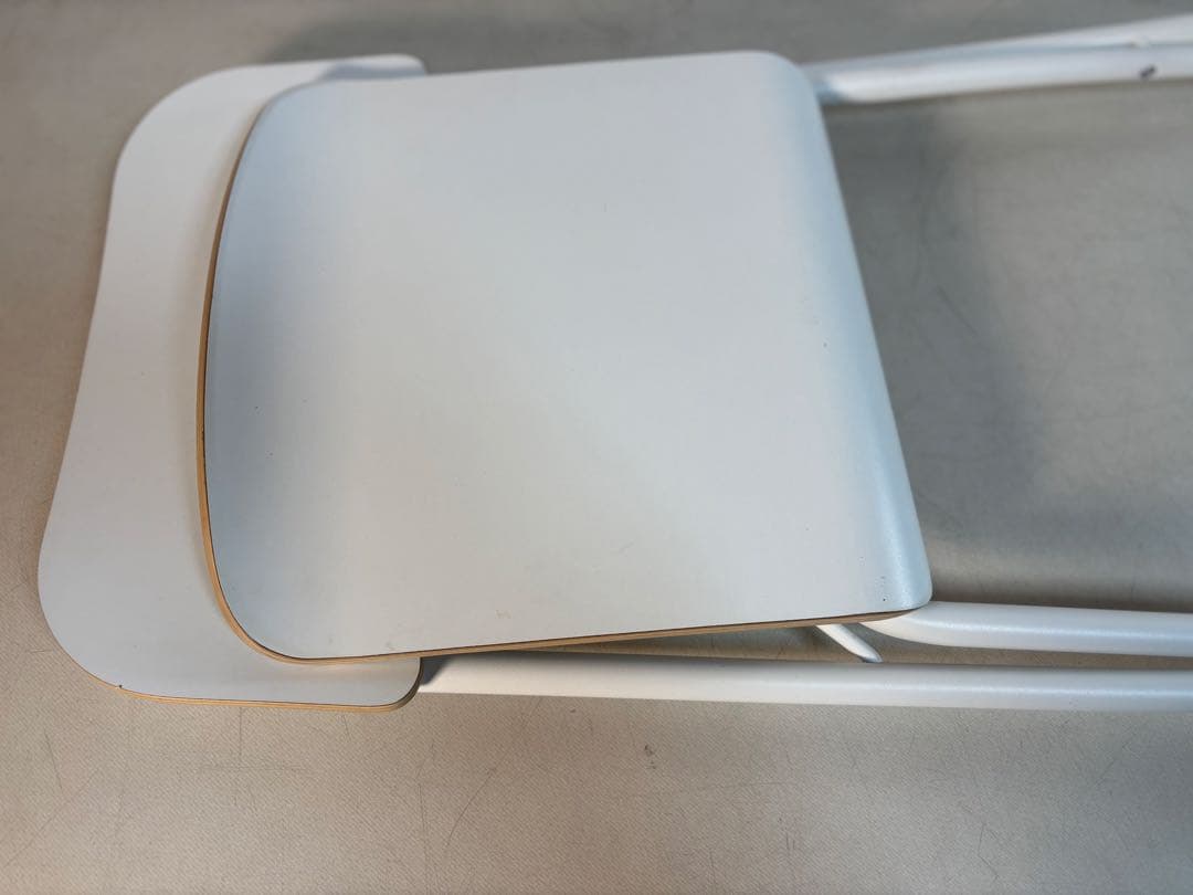 IKEA FRANKRIN パイプチェア 折りたたみカウンターチェア　2脚