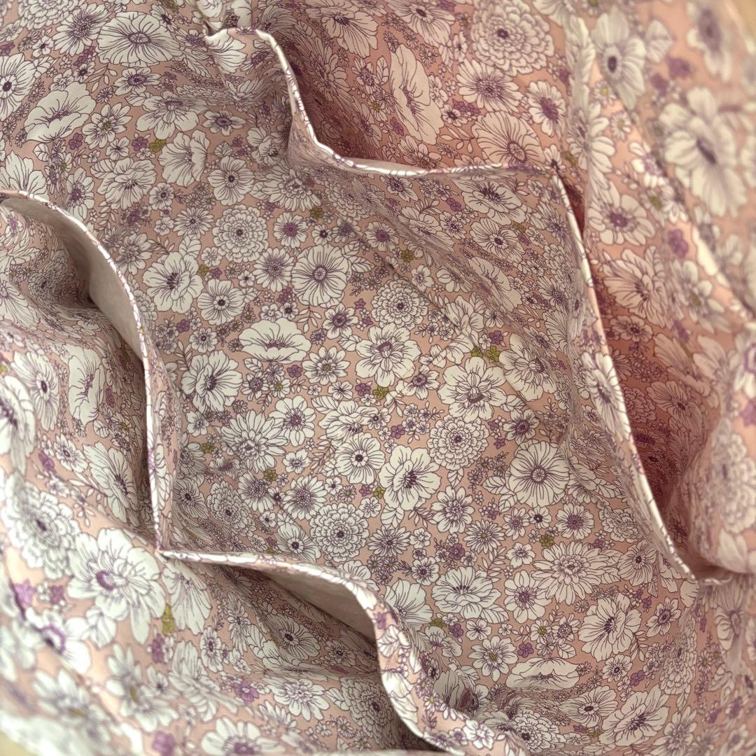 【はるちゃん★☆】ラウンドトートバッグL 倉敷8号帆布　ファスナー開閉