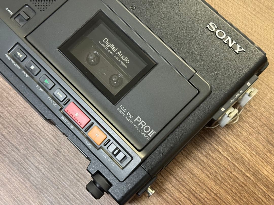 整備済 SONY ソニー TCD-D10 PRO2 デジタル デンスケケース付き