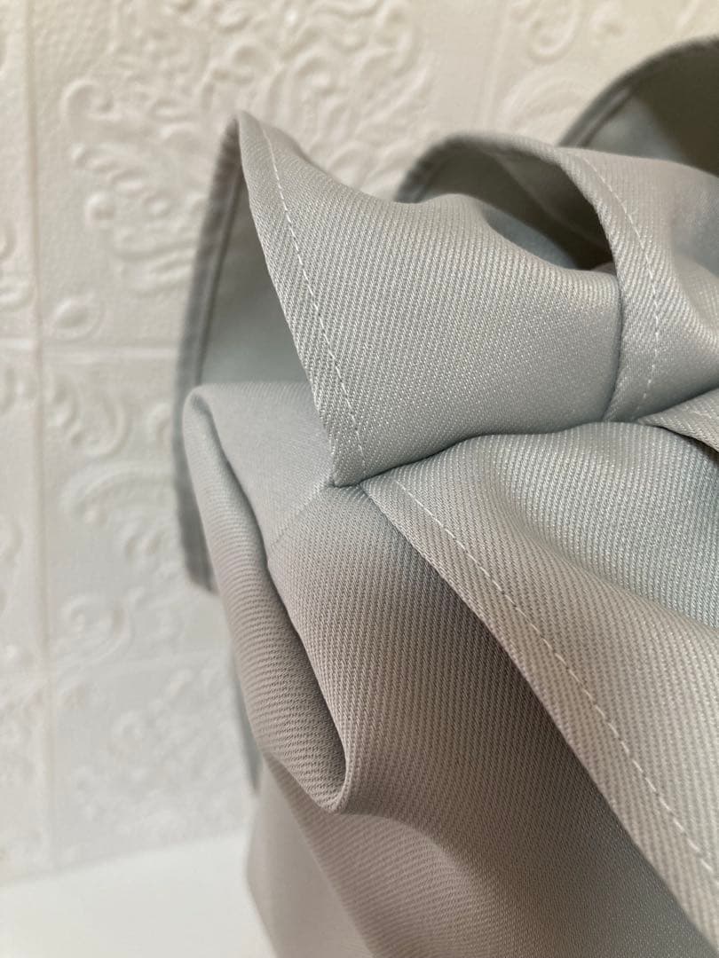 入園入学3点セット　ホワイトグレーのレッスンバッグ　上履き入れ　運動着袋