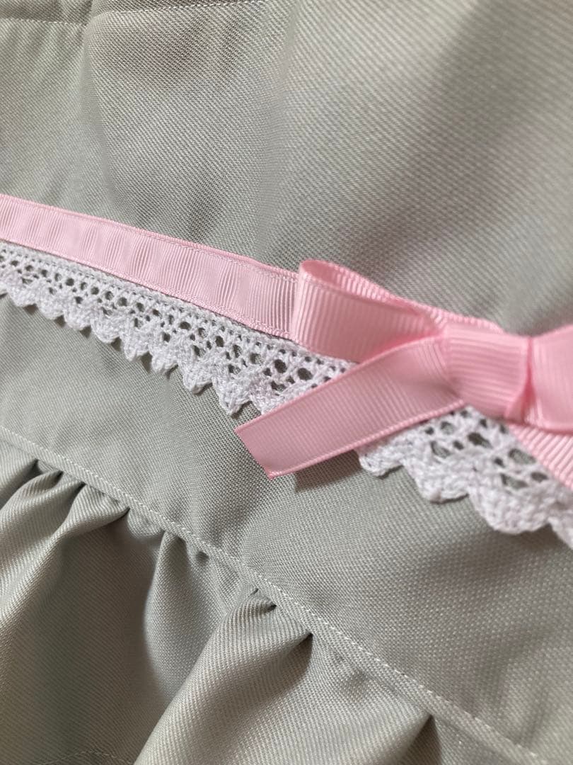 入園入学3点セット　ホワイトグレーのレッスンバッグ　上履き入れ　運動着袋