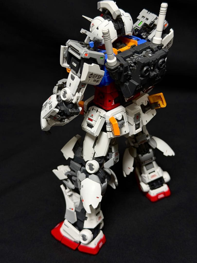 1/100 rx78-2ガンダム改修塗装済完成品ガンプラ完成品フルハッチオープン