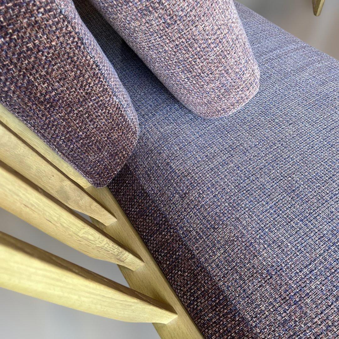 カリモクソファ　2Pソファ　ブラウン系　WU6112S463