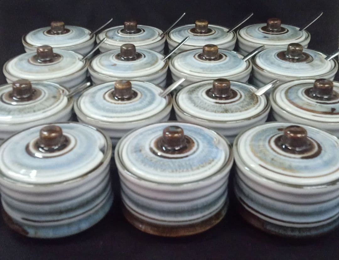 841.昭和レトロ/七味/調味料入れ15個セット