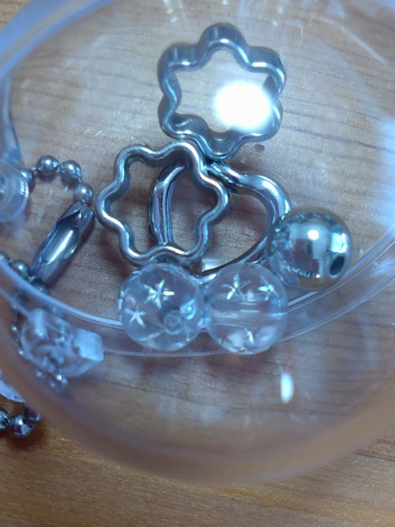 Man スノーボールキーホルダー