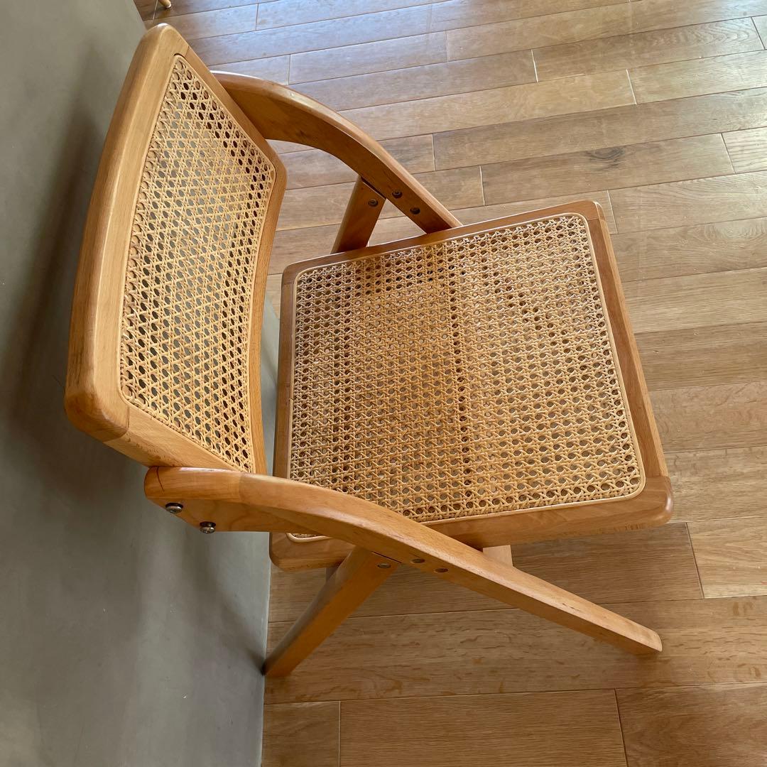 韓国インテリア　ラタンチェア