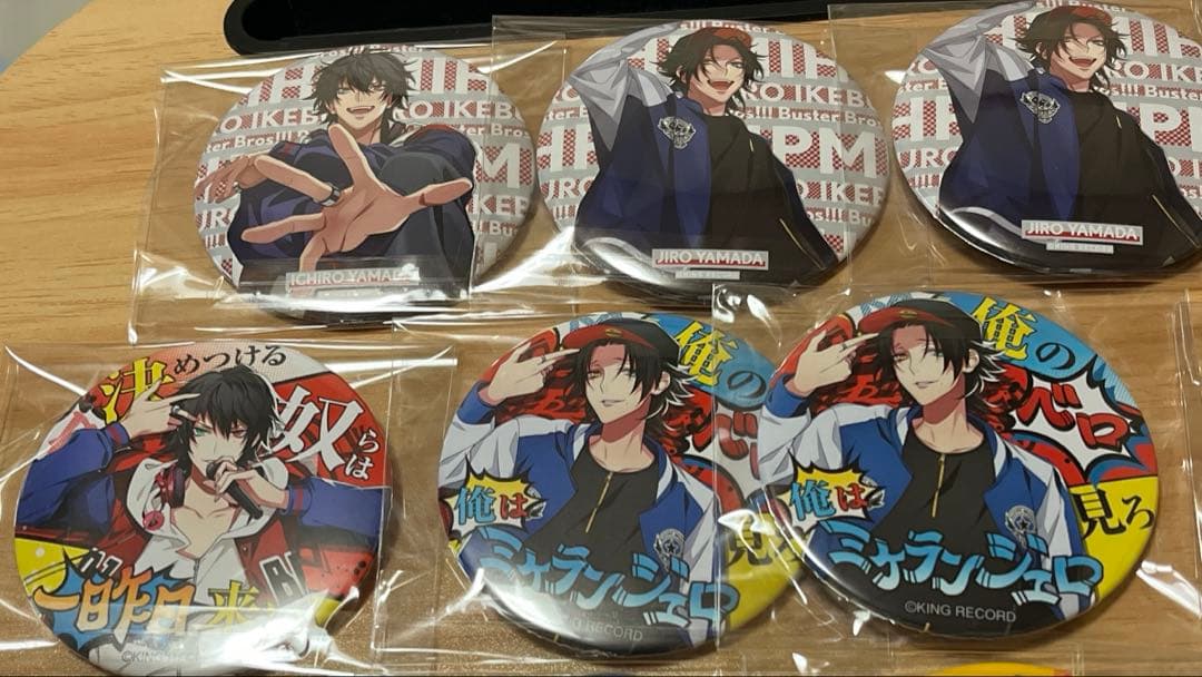 ヒプマイ　缶バッチセット　13点