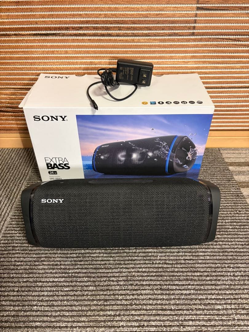 SONY SRS-XB43-B ワイヤレススピーカー