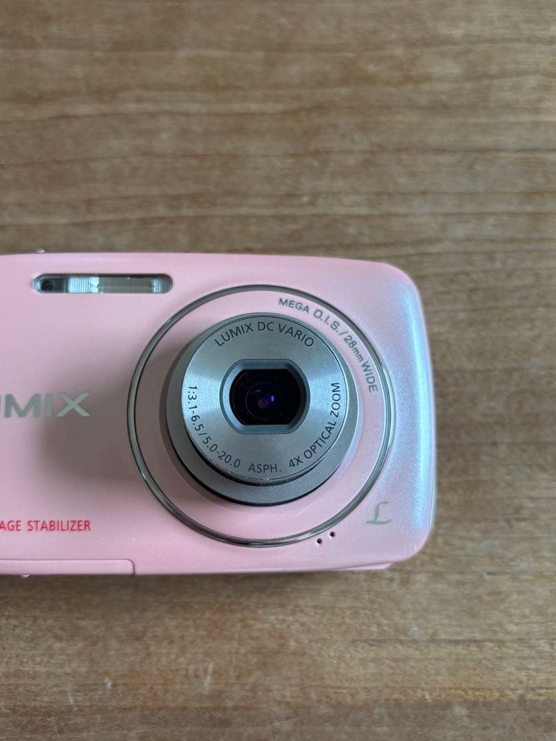 ♡LUMIX DMC-S1 Panasonic デジカメ ピンクSDカード付き♡
