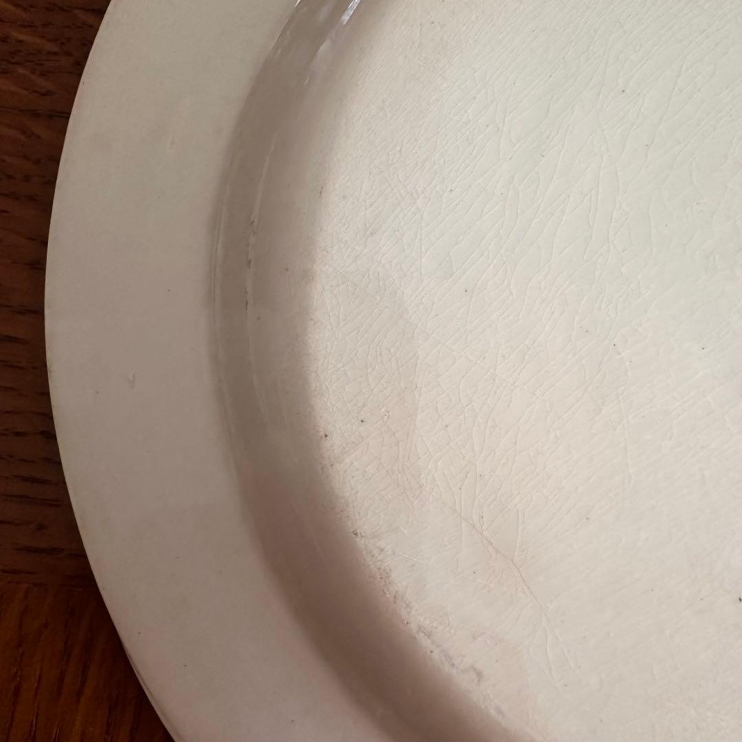 フランスアンティーク ショワジールロワ 肖像 マリーアントワネット 平皿