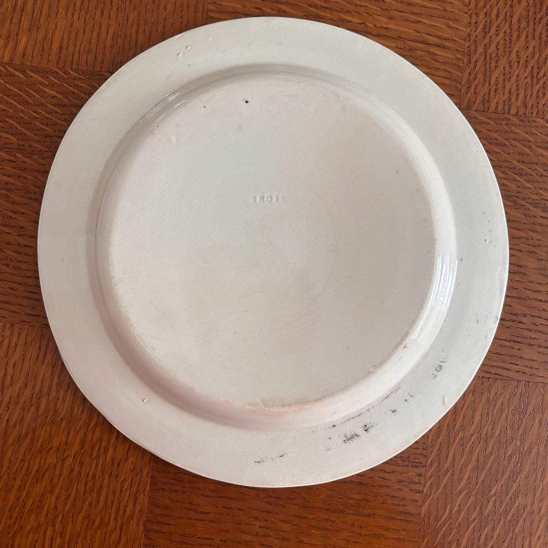 フランスアンティーク ショワジールロワ 肖像 マリーアントワネット 平皿