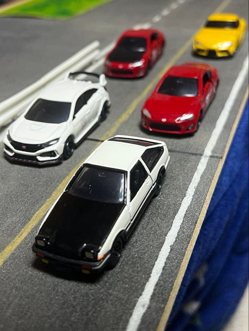 トミカ mfゴースト 4台＋パンダトレノ