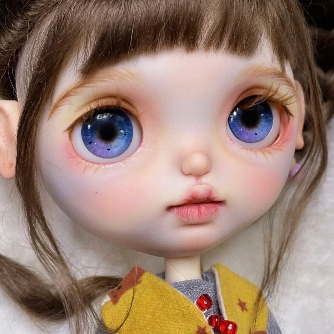 作家様カスタムブライス カスタムドール 人形 きれい キラキラ