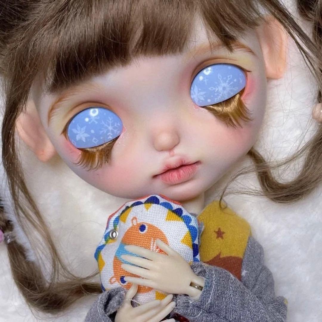 作家様カスタムブライス カスタムドール 人形 きれい キラキラ