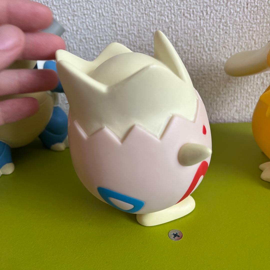 当時物ポケモンフィギュアセット（カメックス、トゲピー、コダック）