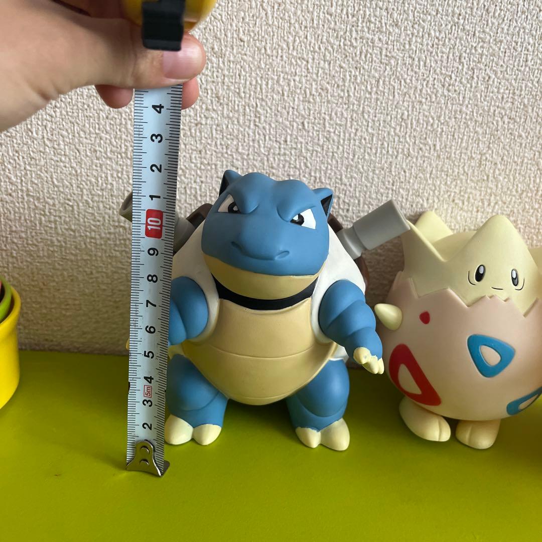 当時物ポケモンフィギュアセット（カメックス、トゲピー、コダック）