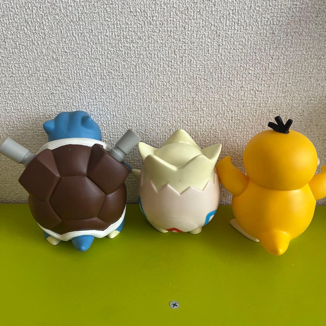 当時物ポケモンフィギュアセット（カメックス、トゲピー、コダック）