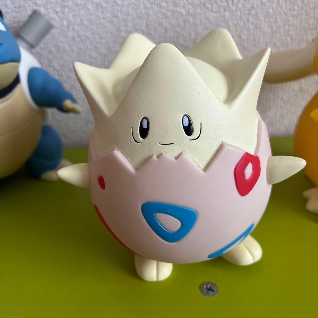 当時物ポケモンフィギュアセット（カメックス、トゲピー、コダック）