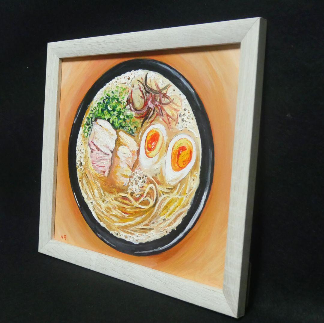 油絵 絵画 【とんこつラーメン】