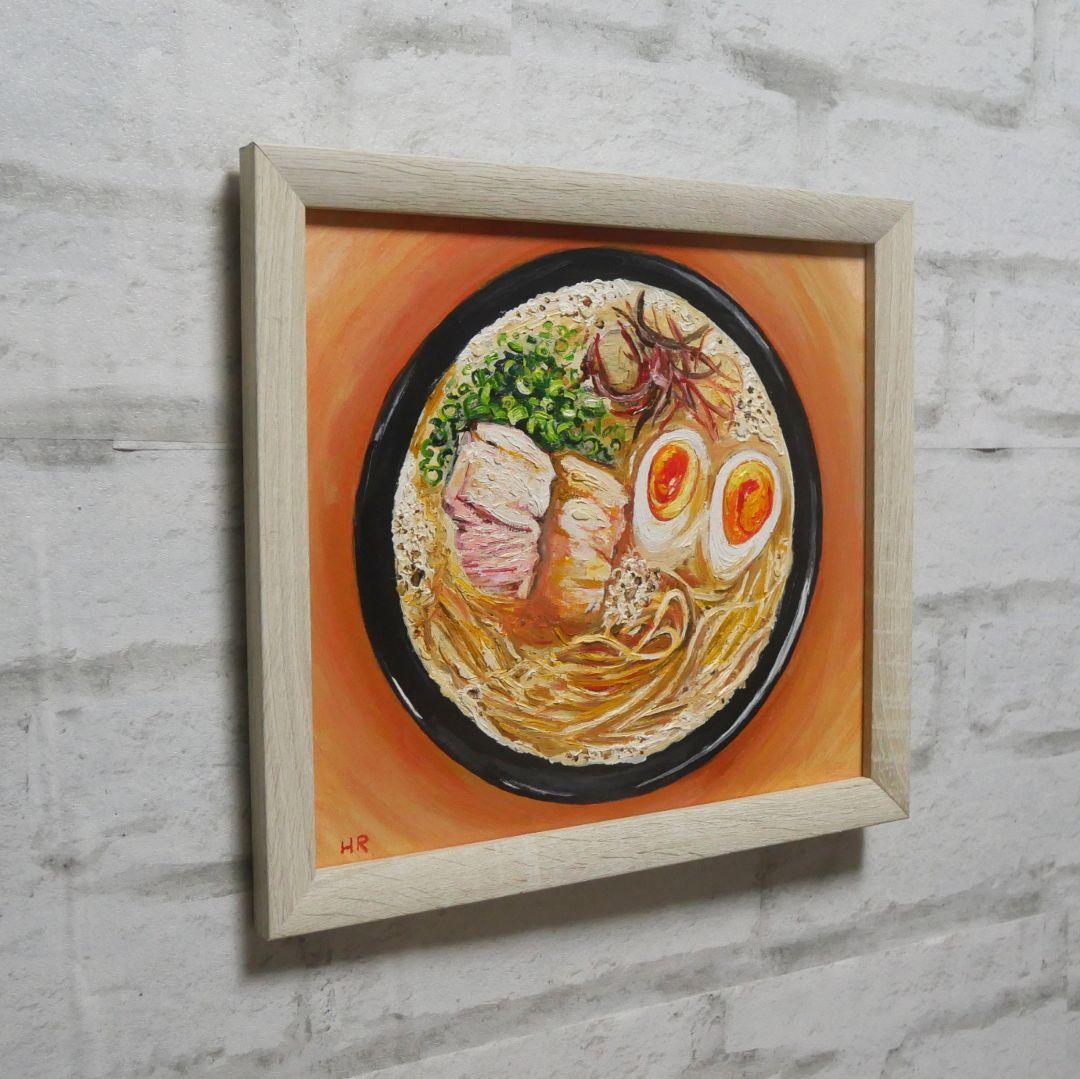 油絵 絵画 【とんこつラーメン】