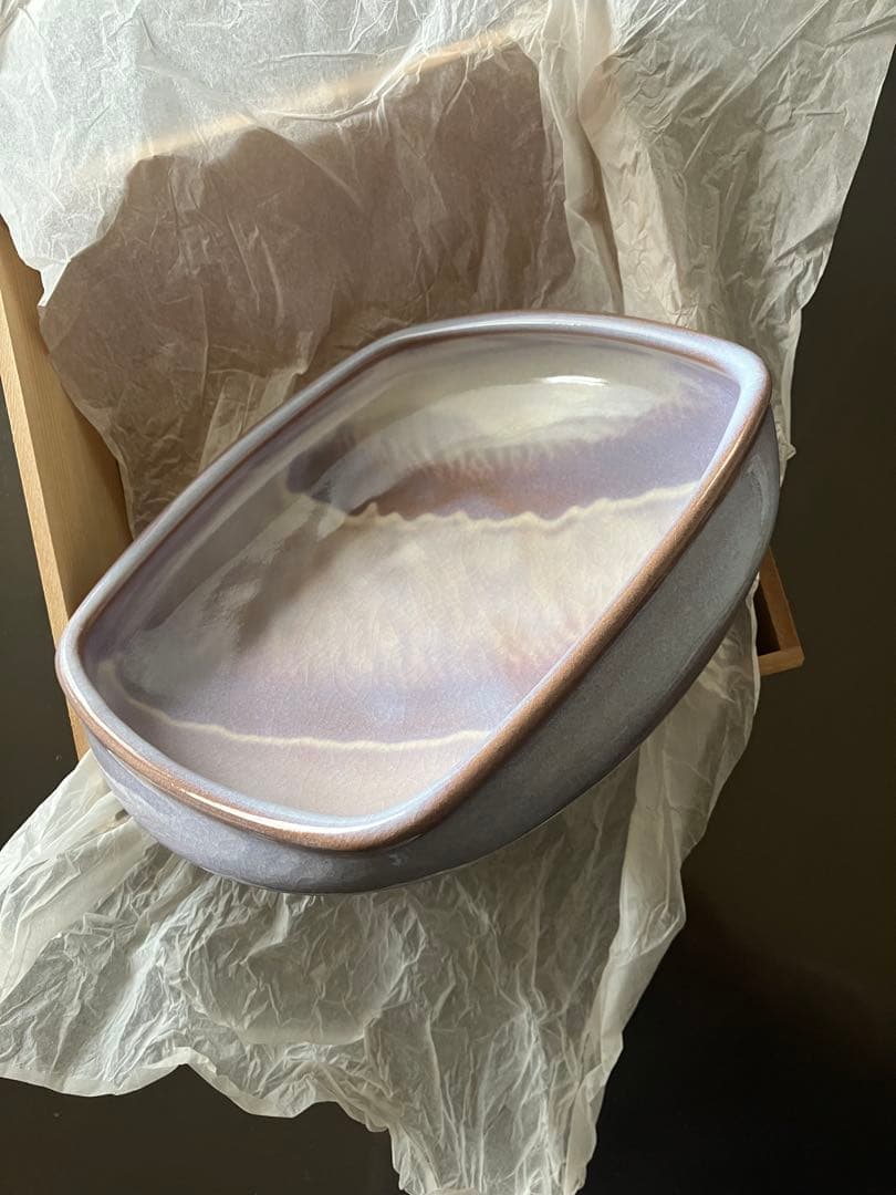 萩焼　椿秀窯　菓子鉢