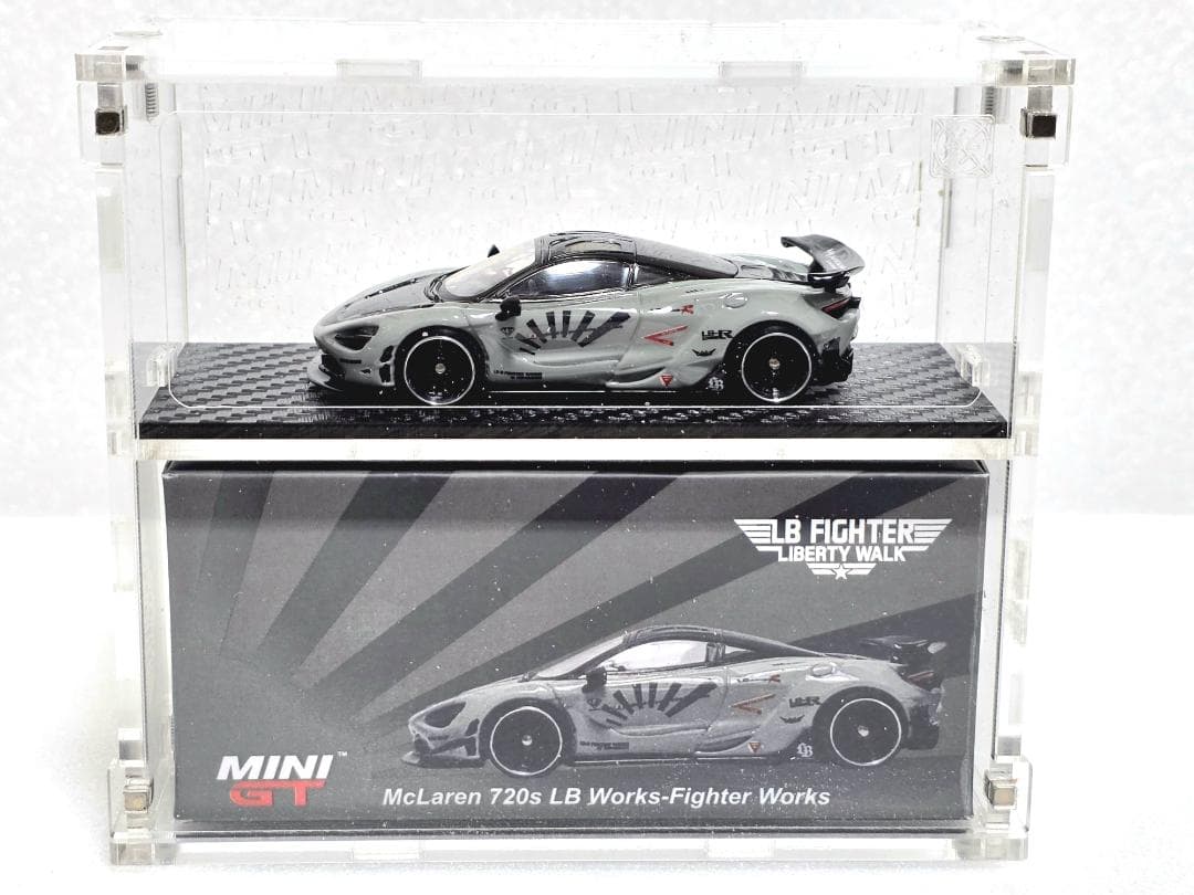 MINIGT リバティーウォークMCLAREN限定 JETFIGHTEケース付き