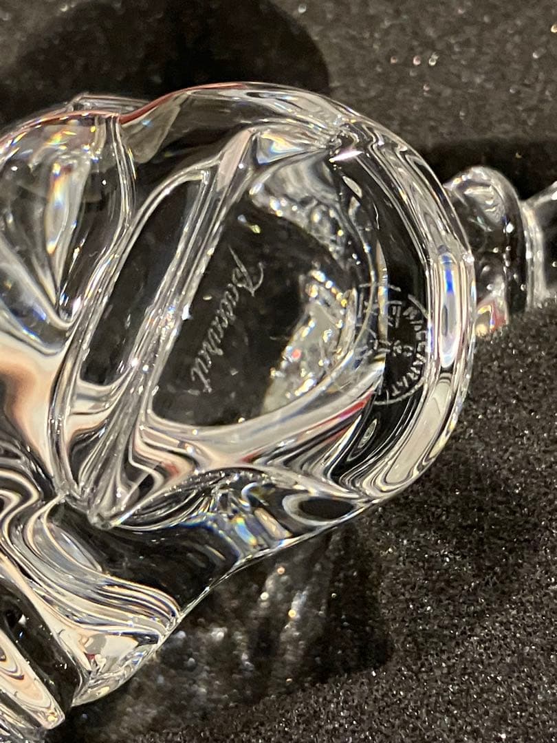 Baccarat バカラ　フィギュリン サンタクロース スケート　スノーマン