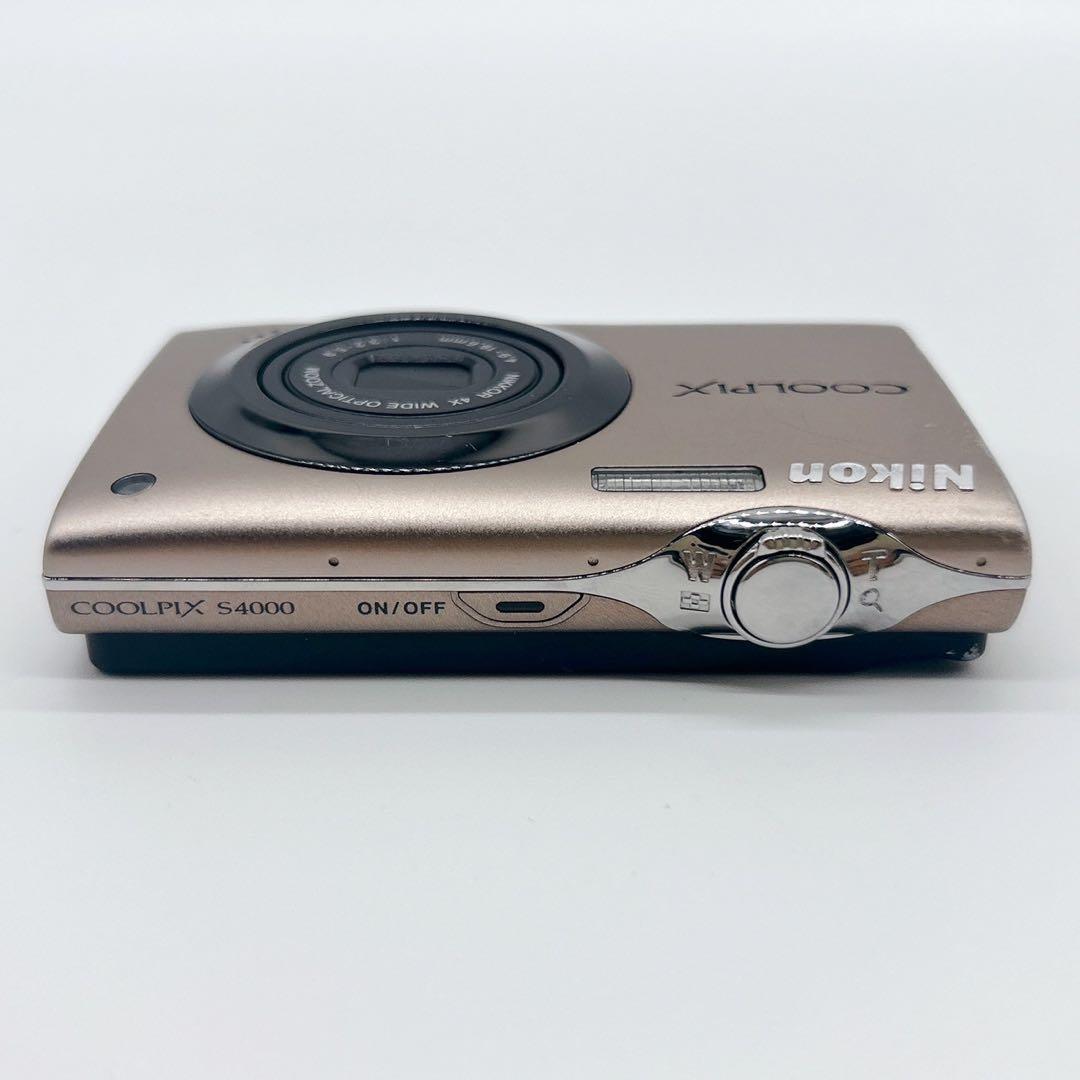 Nikon ニコン COOLPIX S4000 ブライトブロンズ デジカメ