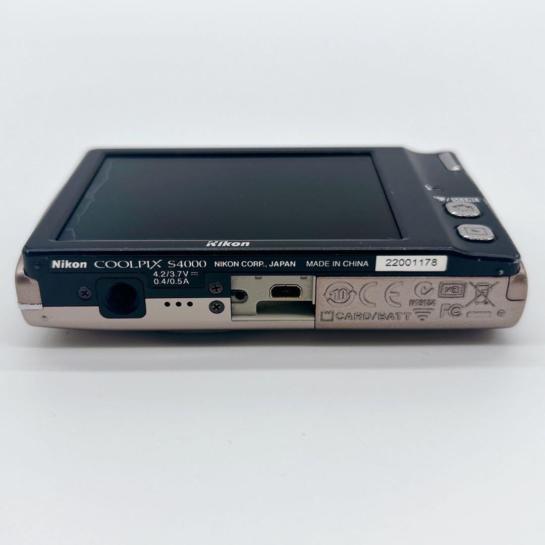 Nikon ニコン COOLPIX S4000 ブライトブロンズ デジカメ